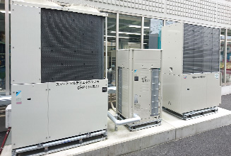 ハイブリッド・電源自立型空調機